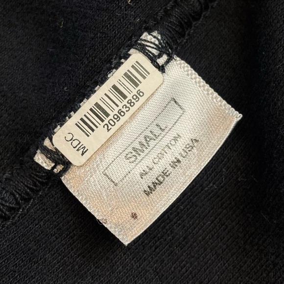 LADY WHITE CO. • Black/White Short Sleeve Button Down Shirt, S - Picture 15 of 16